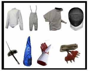 اجزای اصلی لباس شمشیر بازی